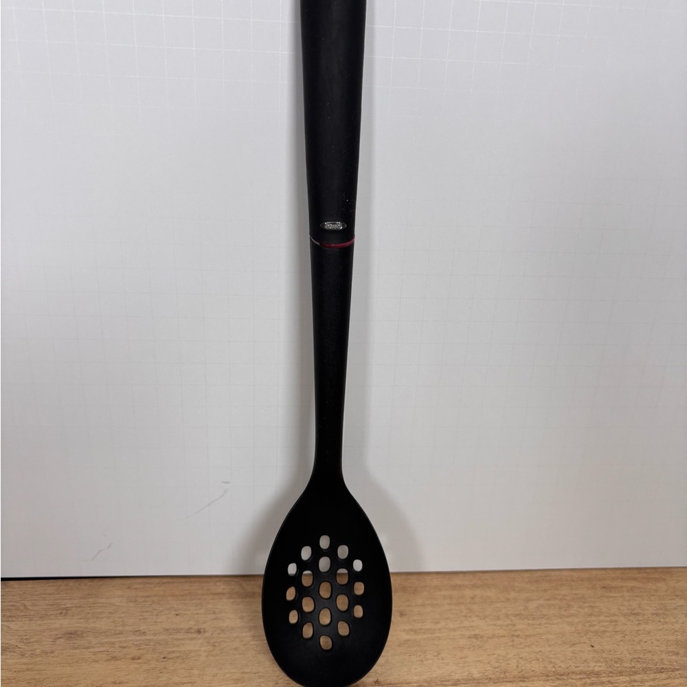 Black Slotted Kitchen Spoon - Home AccentsOXO Good Grips Nylon Slotted Spoon/Ski